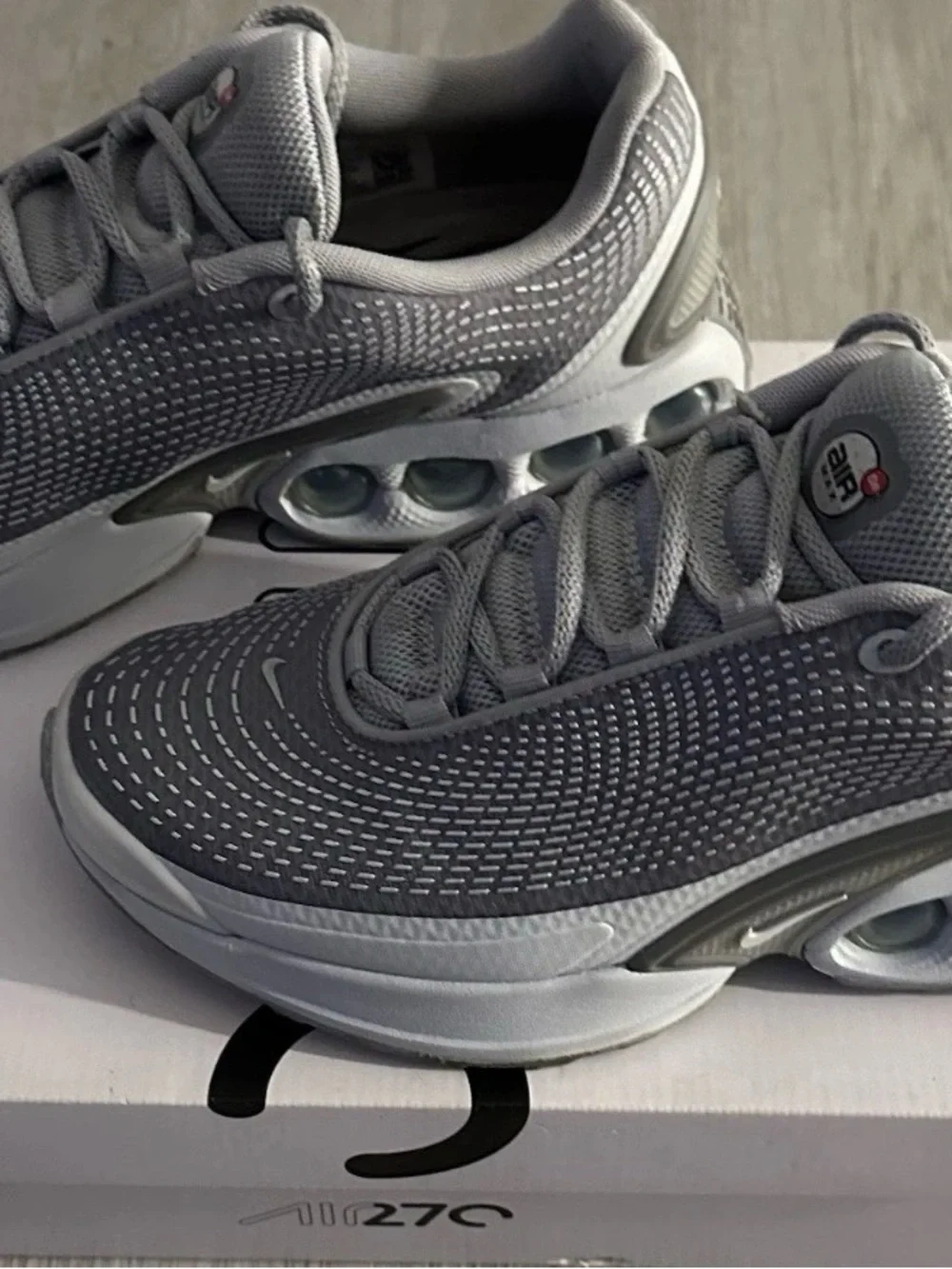 Nike Gray Air Max 270 Casual Sneakers